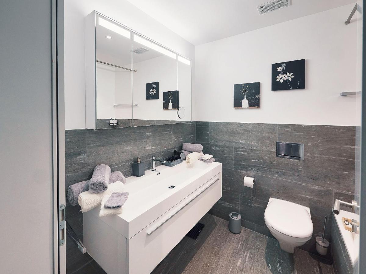 Montanas - Luxuswohnung Mit Kamin - Nahe Caumasee & Talstation 弗利姆斯 外观 照片