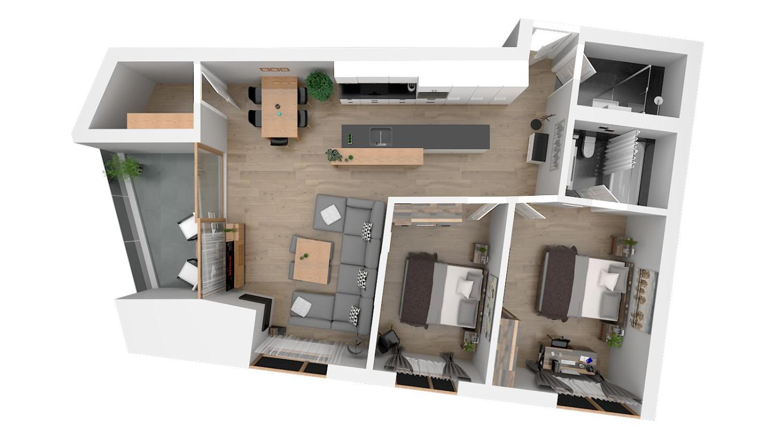 Montanas - Luxuswohnung Mit Kamin - Nahe Caumasee & Talstation 弗利姆斯 外观 照片